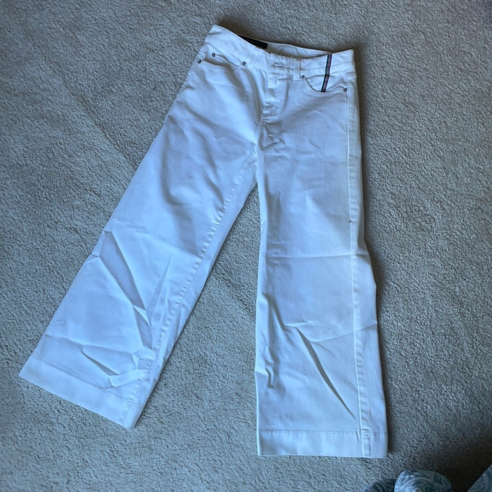 White Wide Leg Jeans